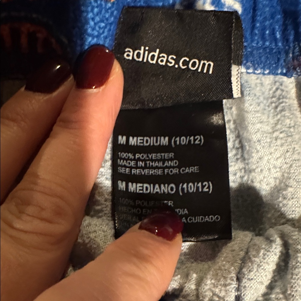 Adidas Blue NY Knicks Pajama Pants - Picture 4 of 4